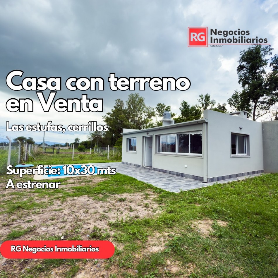Casa con terreno en las Estufas