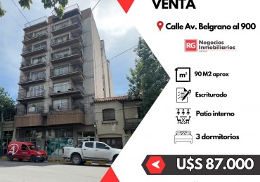Departamento en Avenida Belgrano al 900